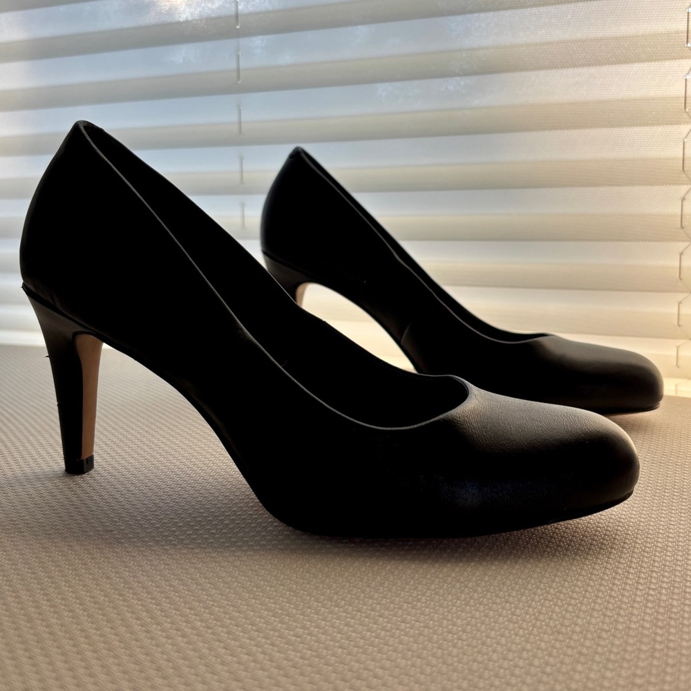 Clarks Black Heels